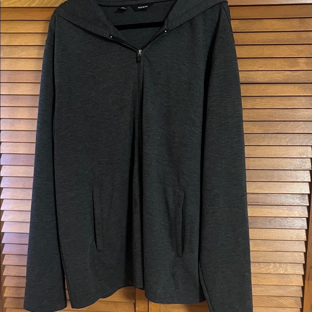 Alfani Charcoal Gray Light Weight Jacket Size XXL Very clean